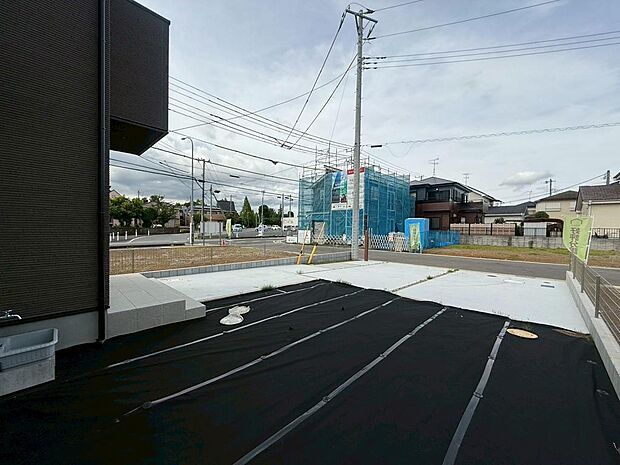 駐車場（2025年5月撮影）