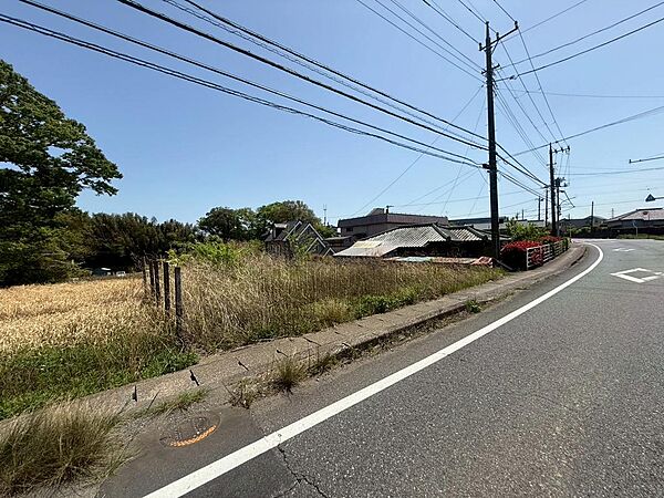 土地84坪、多彩なプランが可能な広さ。（2025年4月撮影）