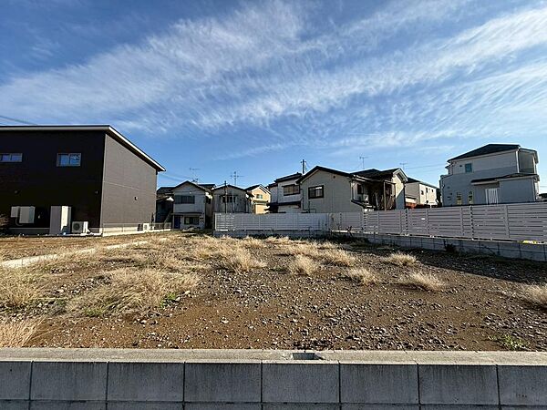 土地70坪、多彩なプランが可能な広さ。（2026年4月撮影）
