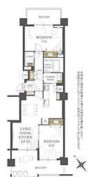 ガーデンプラザ新検見川４番館（新検見川駅）