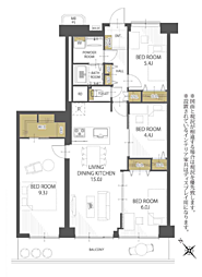 マープル津田沼スカイハイツＣ棟（新習志野駅）