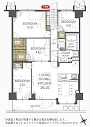 モアクレスト千葉イーストウイングＢ棟（都賀駅）