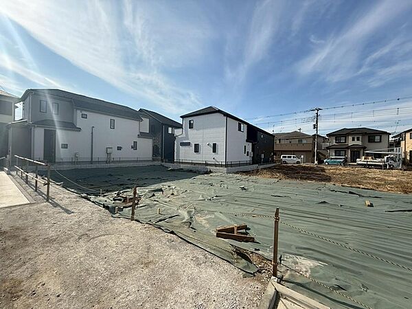 土地30坪、多彩なプランが可能な広さ。（2026年2月撮影）
