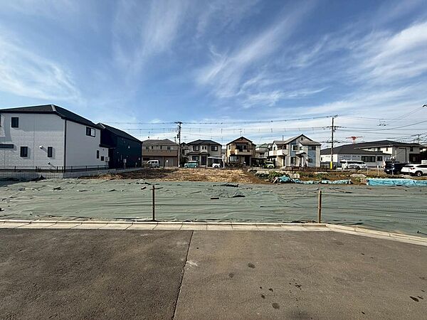 建築条件無し売地はハウスメーカーをご自身で選ぶことができるため、理想のお家が実現可能です。（2026年2月撮影）