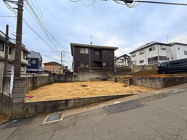 土地35坪以上、多彩なプランが可能な広さ。（2026年2月撮影）