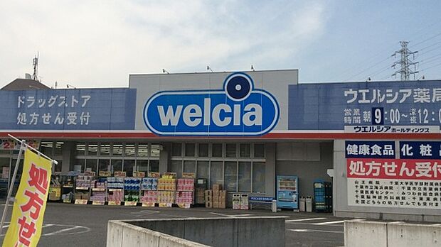 ウエルシア千葉園生店（約1400ｍ）