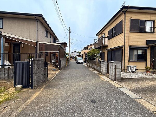陽当りがよく明るい区画。（2026年6月撮影）