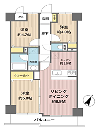 藤和シティコープ稲毛(稲毛駅)