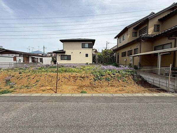 土地35坪、多彩なプランが可能な広さ。（2026年4月撮影）