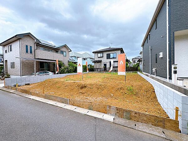 陽当りがよく明るい区画。（2026年5月撮影）