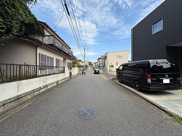 陽当りがよく明るい区画。（2026年8月撮影）