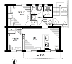 幸町西住宅15街区3号棟(西千葉駅)