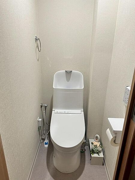 温水洗浄機能がついており、寒い日でも安心して座ることができます。