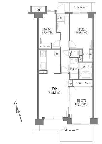 間取り：312001292660