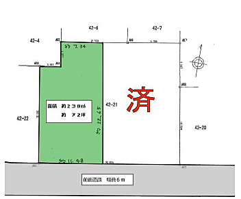 区画図：312001301077