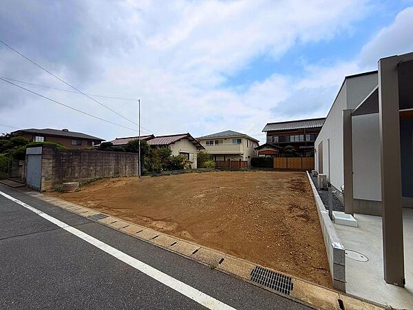 土地72坪、多彩なプランが可能な広さ。（2026年7月撮影）