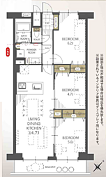 検見川パークハウスA棟(検見川浜駅)