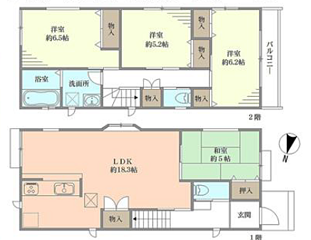 間取り：312001333694