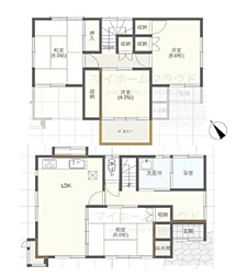 中古戸建 市原市北国分寺台4丁目(五井駅)