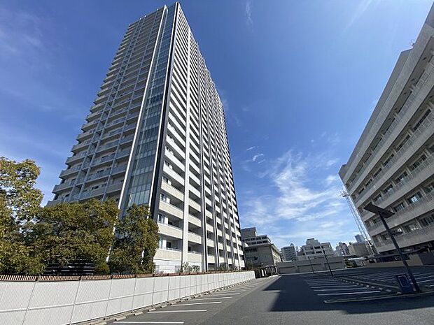 広島ガーデンシティ白島城北ウエストタワー(2LDK) 22階の外観