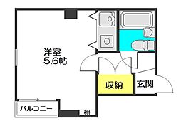 間取図画像 ワンルーム