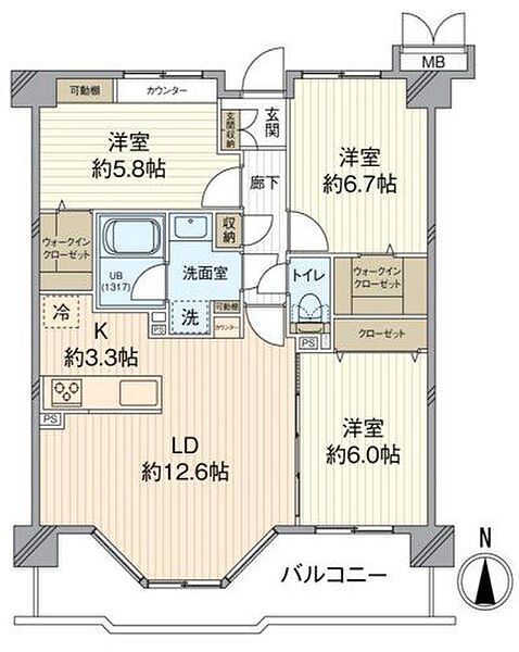間取り：304000341413