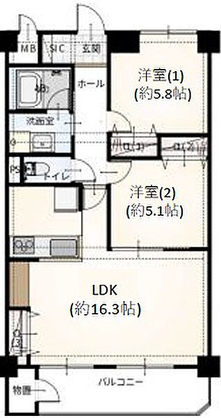 間取り：304000353767