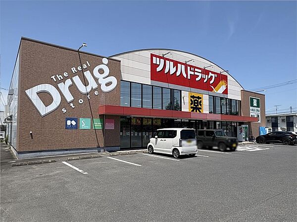 ツルハドラッグ 古川東店（518m）