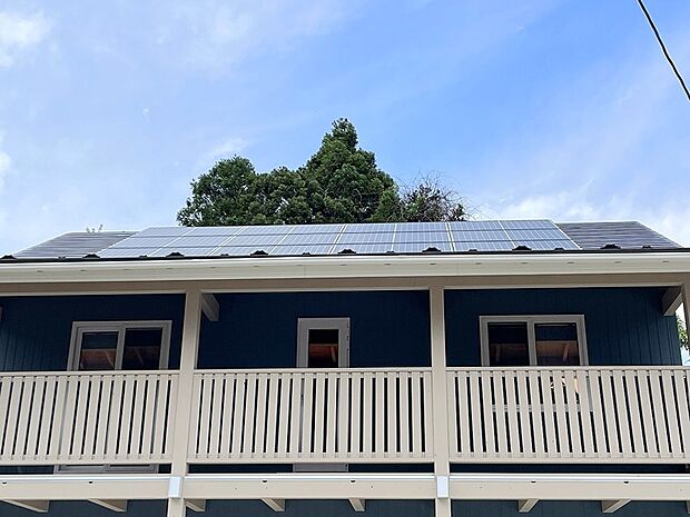 太陽光発電付き