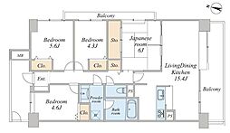 間取図画像 4LDK