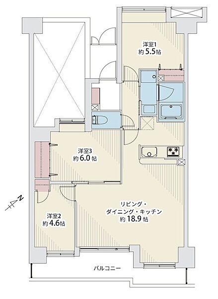 間取り：304000332393