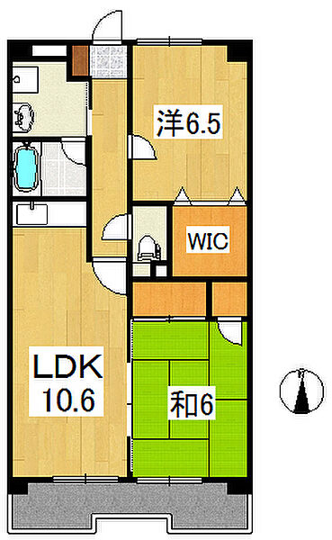 同じ建物の物件間取り写真 - ID:211046828223