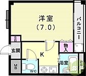 尼崎市武庫之荘5丁目 3階建 築28年のイメージ