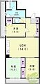 白鷹香枦園マンション3階13.5万円