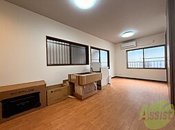 岸地通1丁目戸建 1階2LDKのリビング/ダイニング