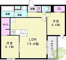 ラ・メゾン三保町 3階