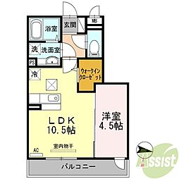 シャンドリエ 1階/-