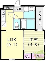 フジパレス甲子園口III番館 3階/-