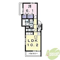 ｃｅｒｎｅ西宮  ｜ 兵庫県西宮市松原町（賃貸アパート1LDK・3階・41.28㎡） その2