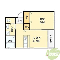 ベルリード宝塚 2階/-