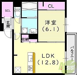 アルカンシエル 2階/-