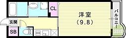 ランデュール逆瀬川 1階