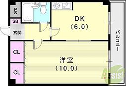 アリスト北夙川 2階