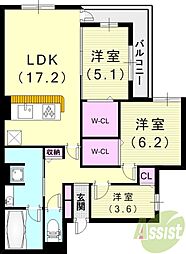 GreenPalace樋之池 2階