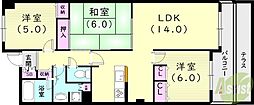 バッハレジデンス西宮上ヶ原 4階/-