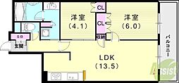 ジオ・ウェリス西宮北口 8階