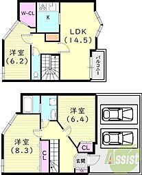 トリエスタ吉井 1階