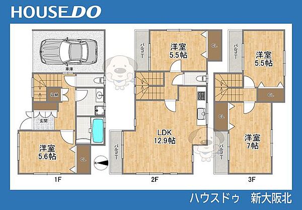 間取り：327001689214