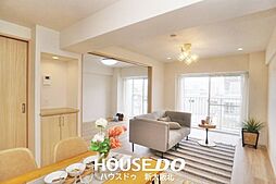 御幣島スカイハイツ 3LDKのリビング/ダイニング