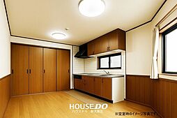 淀川区新北野3丁目　中古戸建 4LDKのリビング/ダイニング